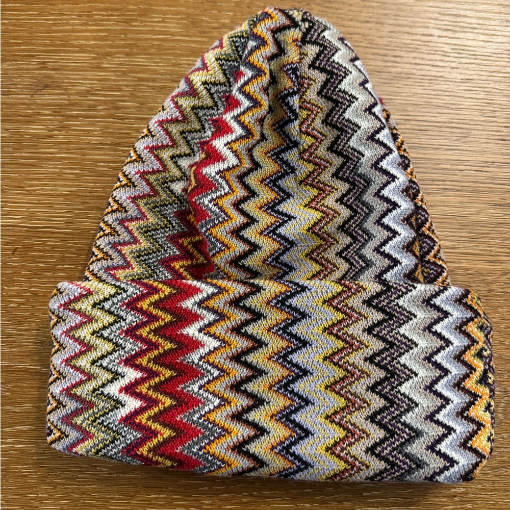 Missoni Zigzag Knit Beanie BNWT
